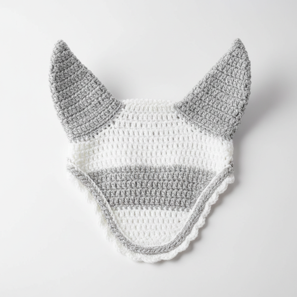 Bonnet Concours Blanc & Argent